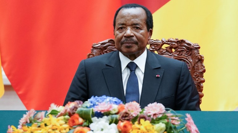 FILE PHOTO: Cameroonian President Paul Biya